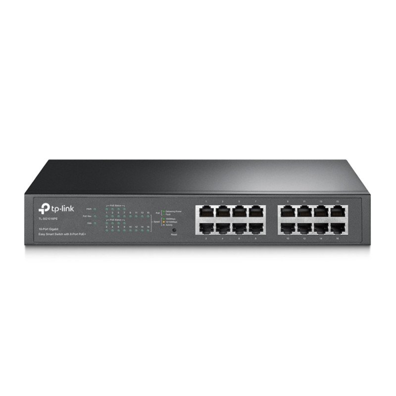 Switch PoE 16 ports TP-Link TL-SG1016PE