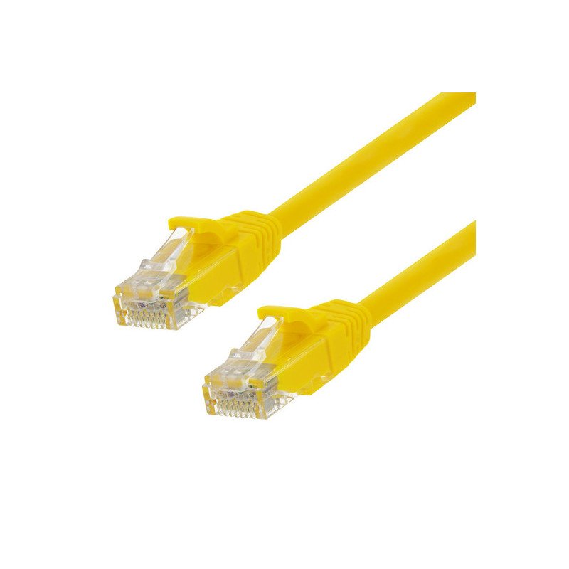 Patchcords RJ45 Cat.6 UTP 2m bleu — lot de 10