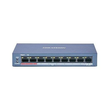 Switch PoE 9 ports Fast-Ethernet Hikvision DS-3E0109P-E/M
